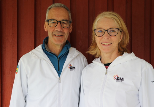 Tom & Tone Hollowell. Tävlingsledare